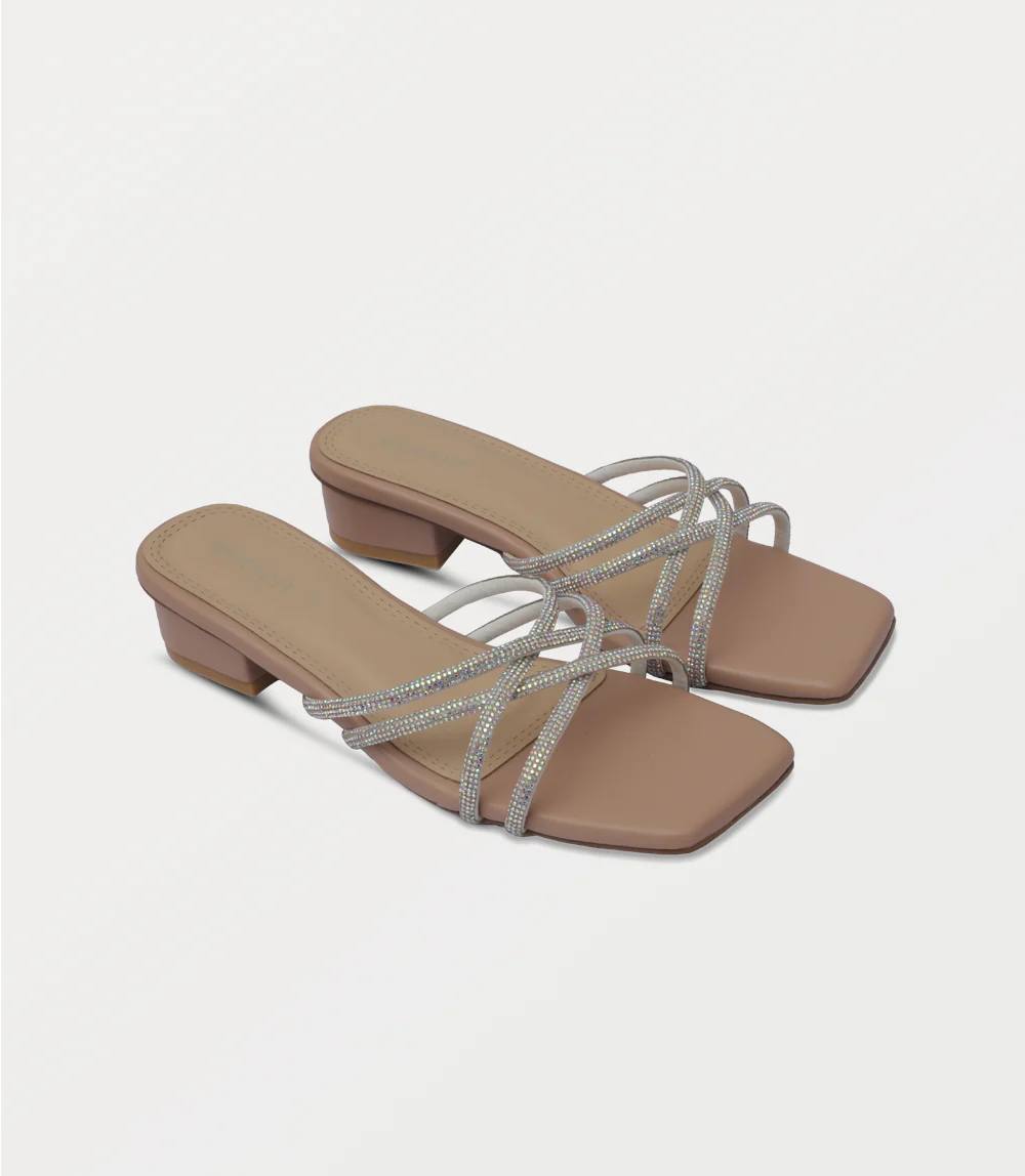 Women Slipper Heels-PINK - Image 2