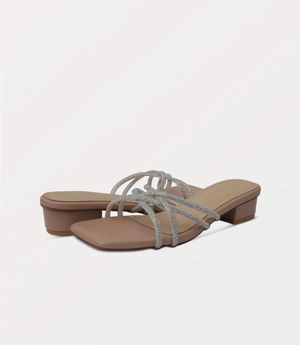 Women Slipper Heels-PINK - Image 3