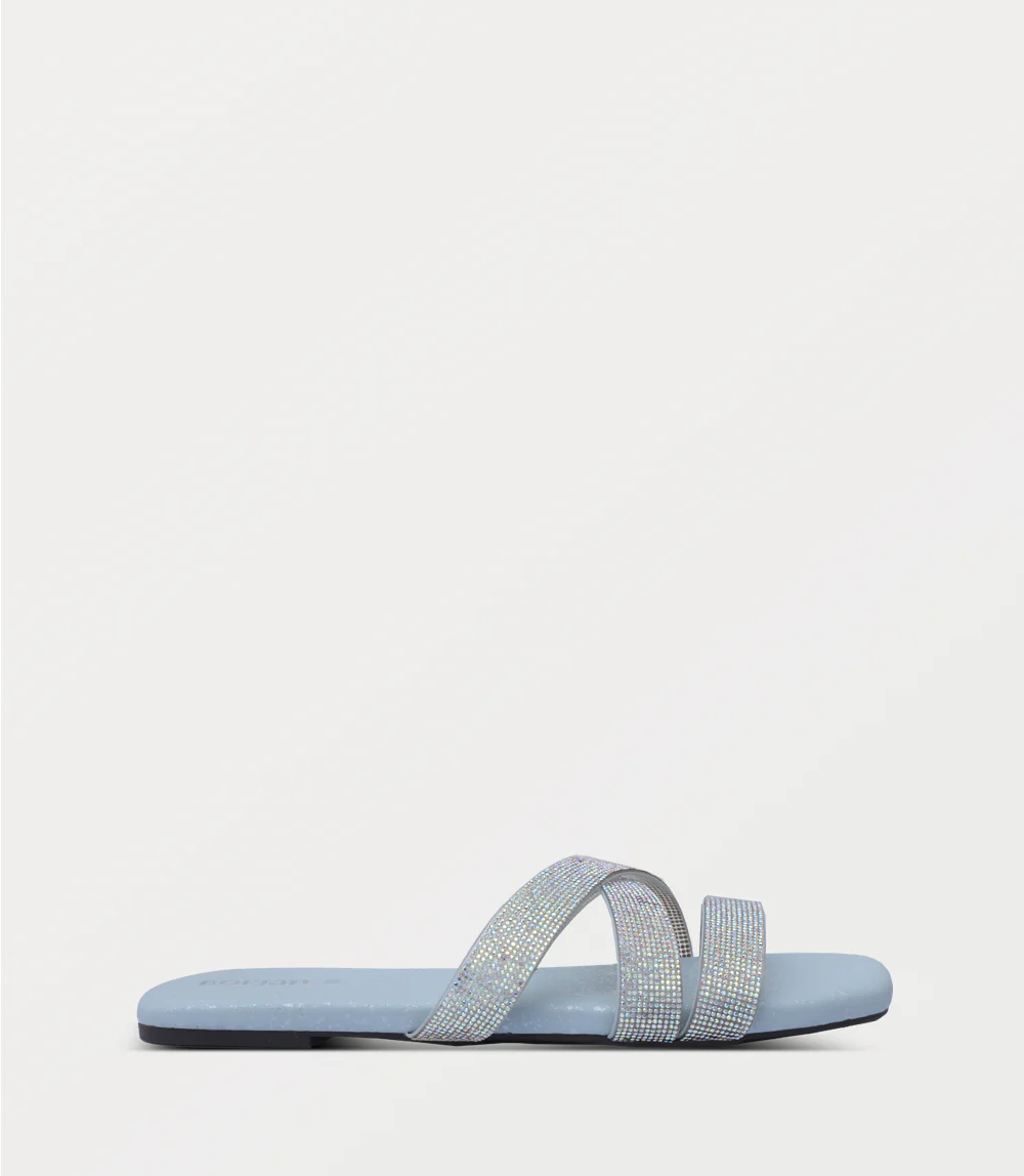 Women Slipper-LIGHT BLUE