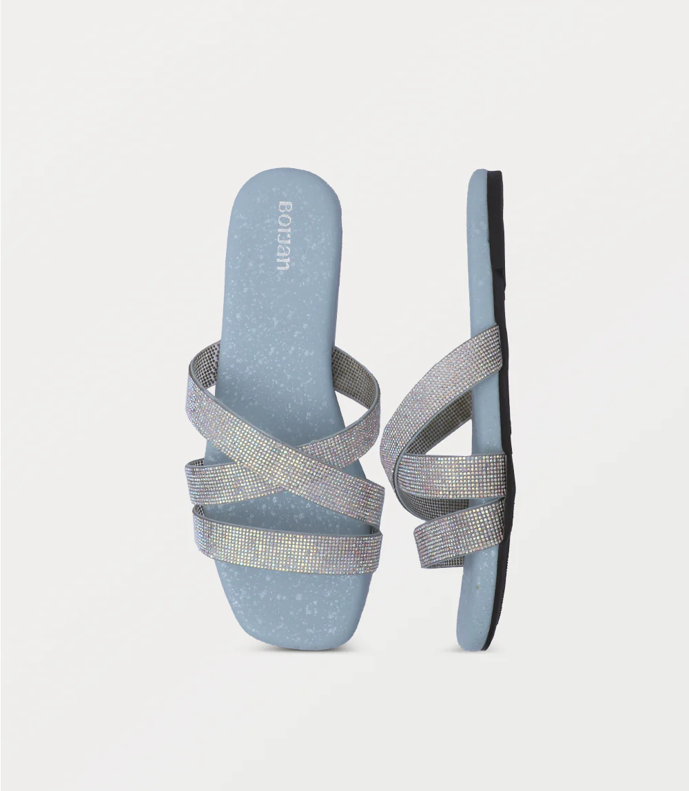 Women Slipper-LIGHT BLUE - Image 4