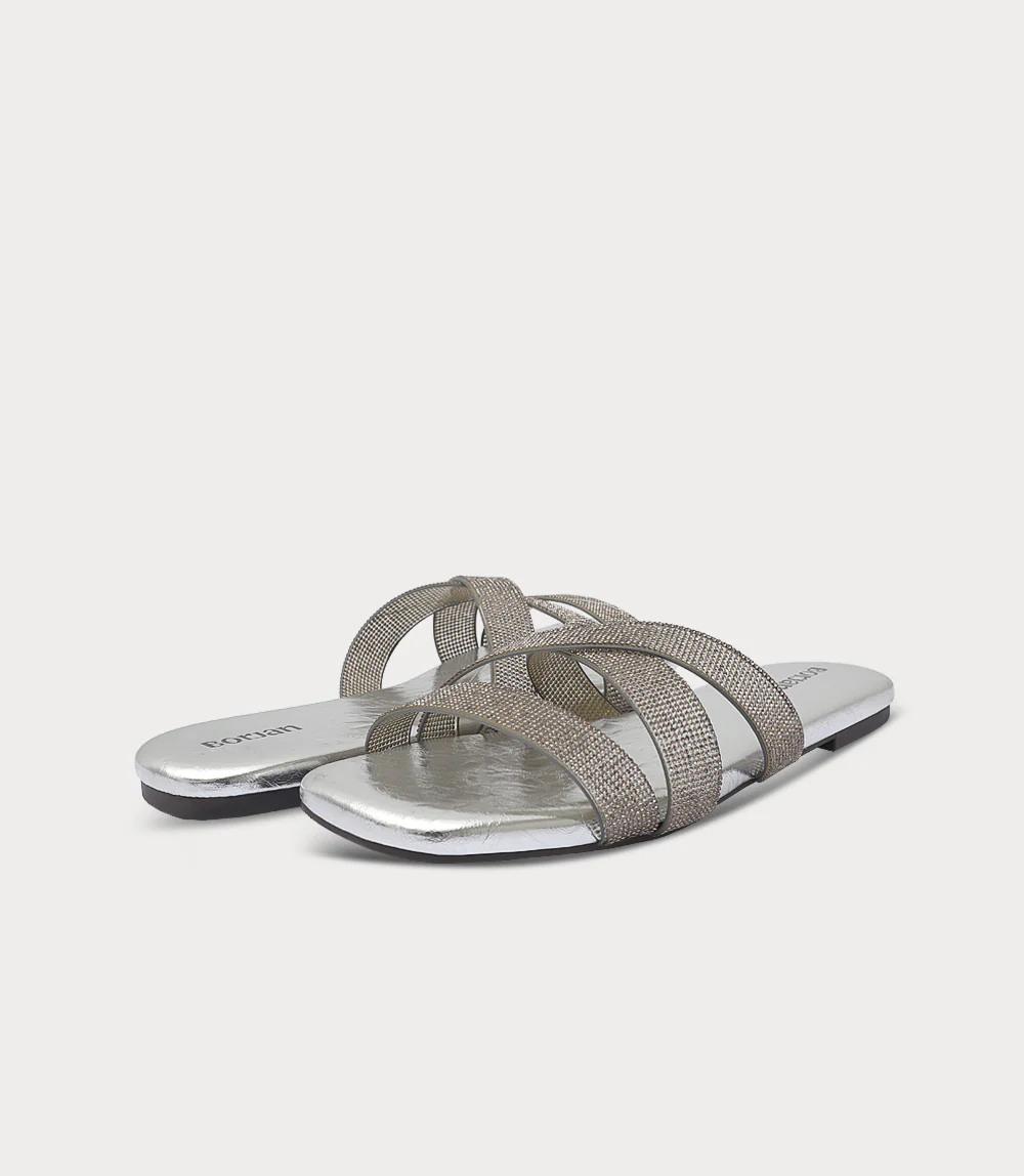 Women Slipper-SILVER - Image 3