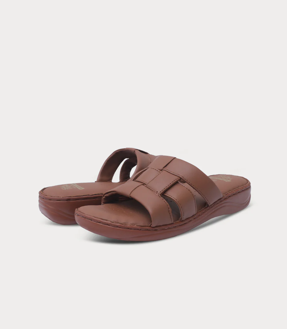 Women Comfort Slipper-TAN - Image 3