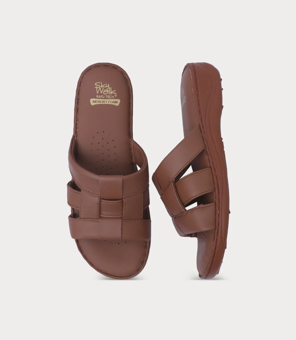 Women Comfort Slipper-TAN - Image 4