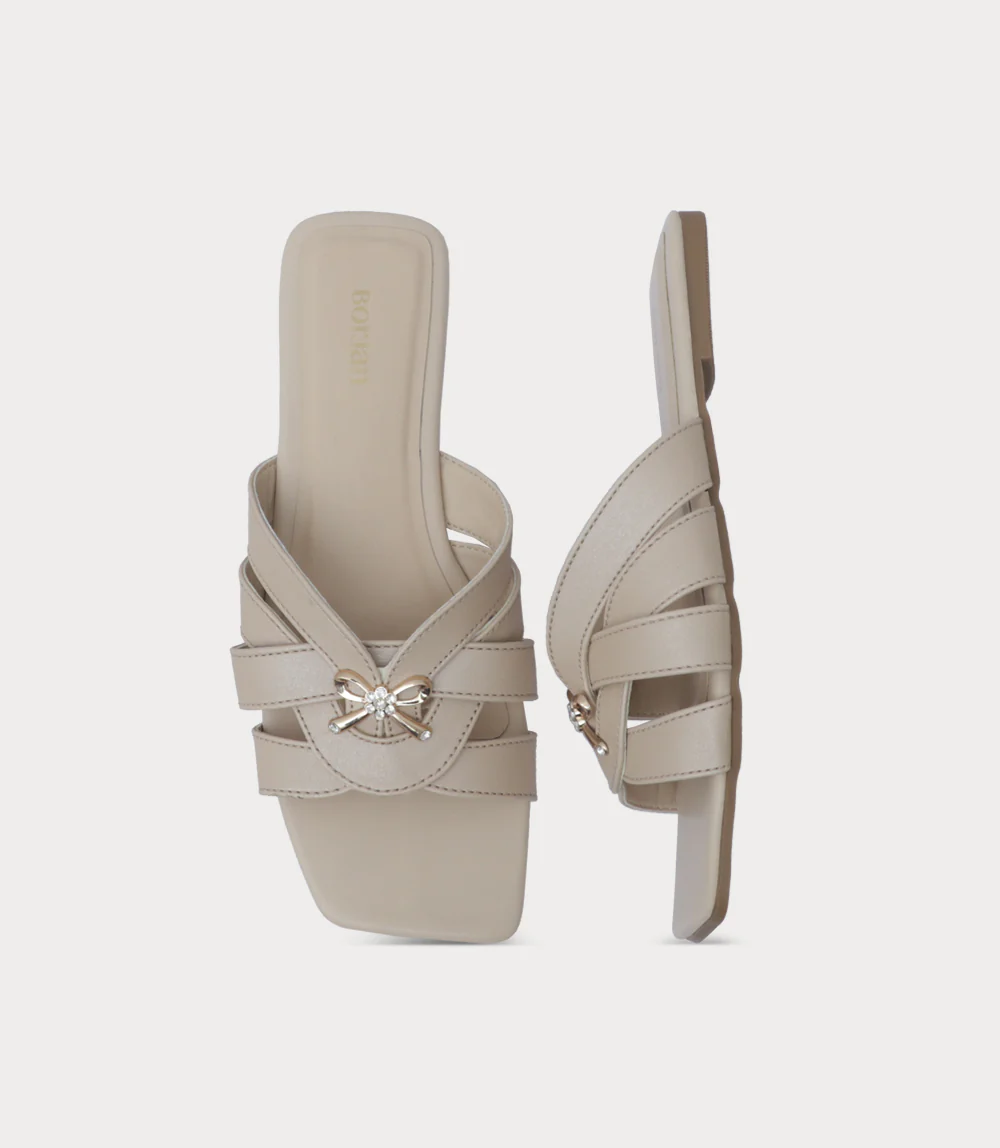 Women Slipper-BEIGE - Image 4