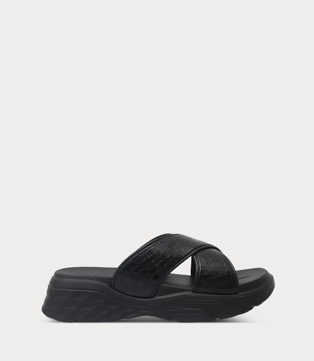 Women Comfort Slipper-BLACK