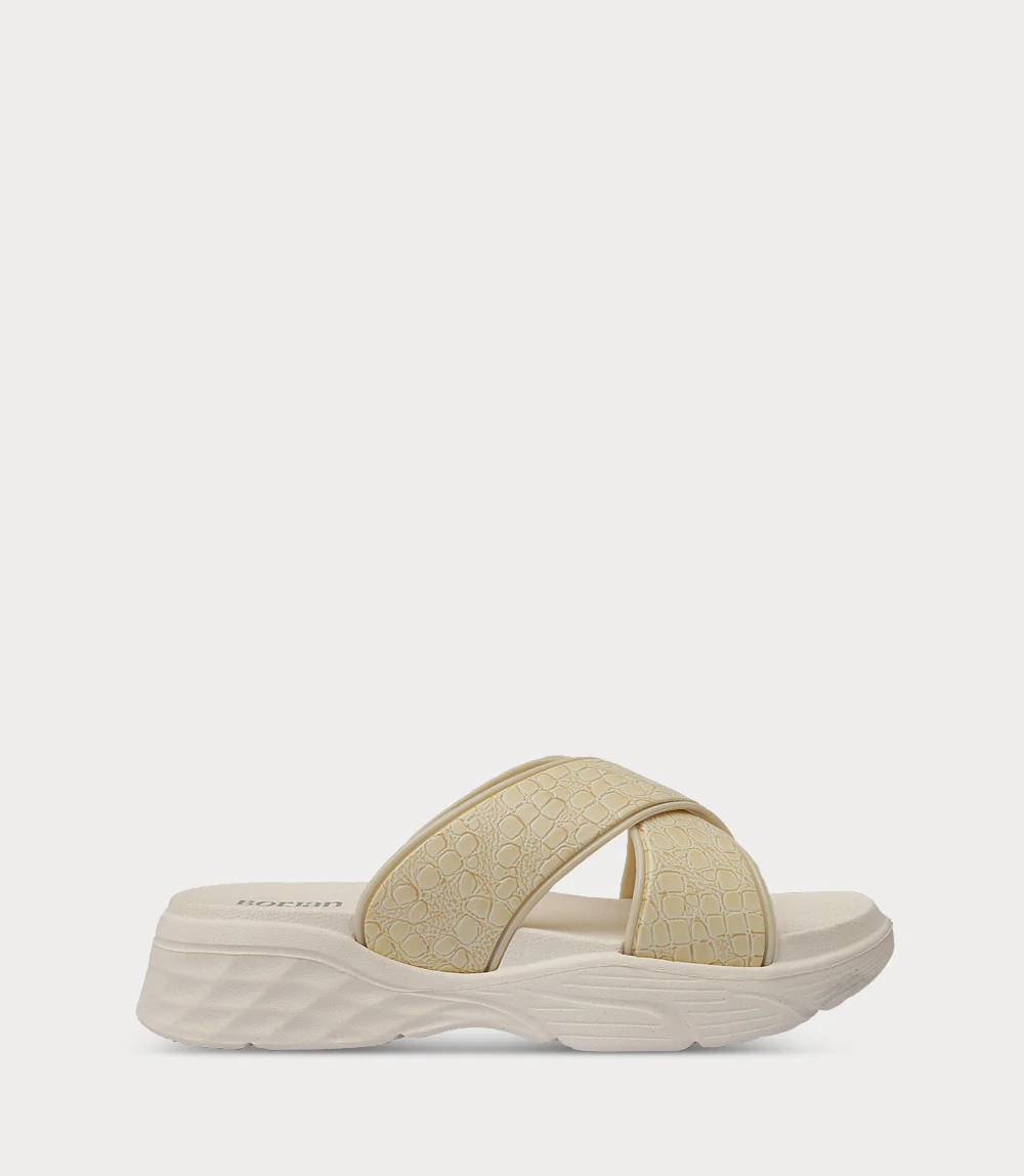 Women Comfort Slipper-IVORY