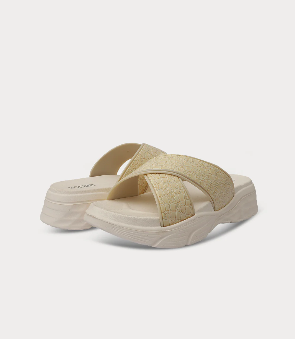 Women Comfort Slipper-IVORY - Image 3