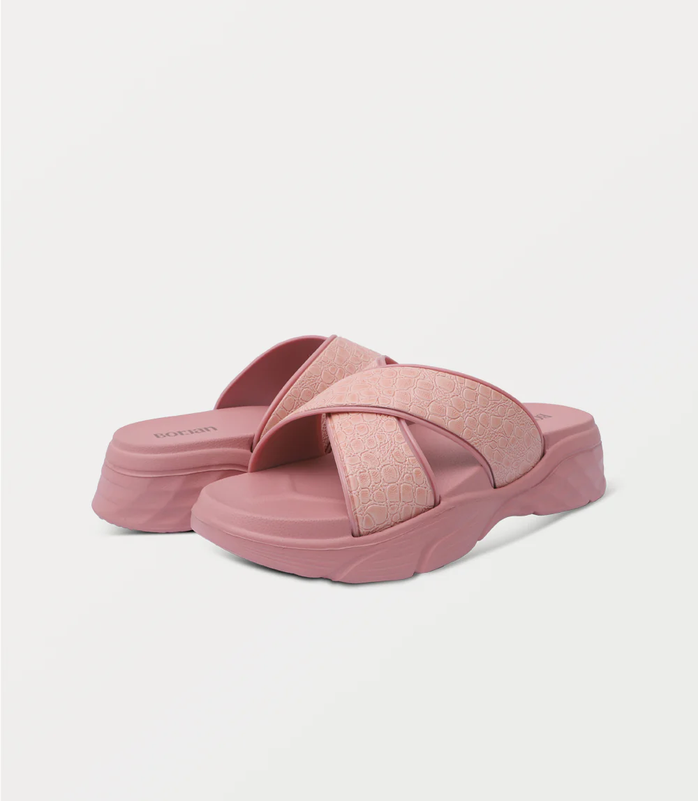 Women Comfort Slipper-TEA PINK - Image 3