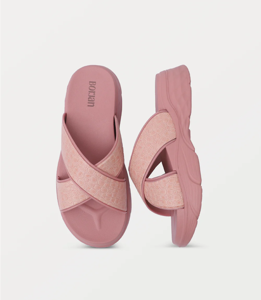 Women Comfort Slipper-TEA PINK - Image 4