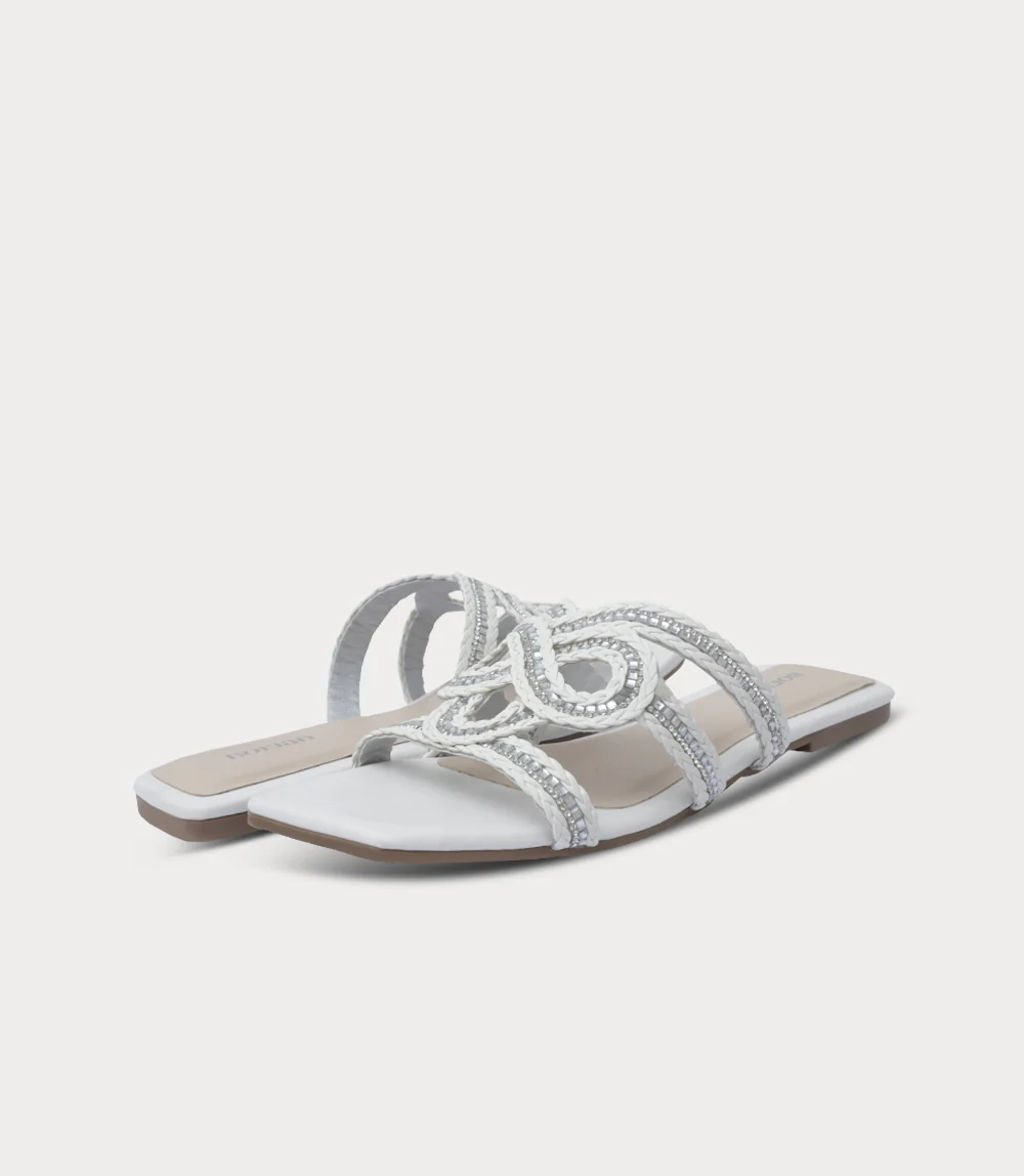 Women Slipper-IVORY - Image 3
