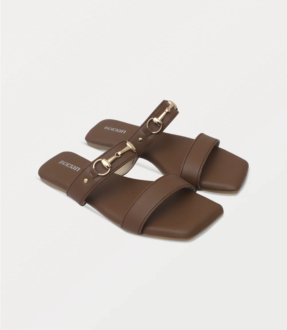 Women Slipper-DARK BROWN - Image 2
