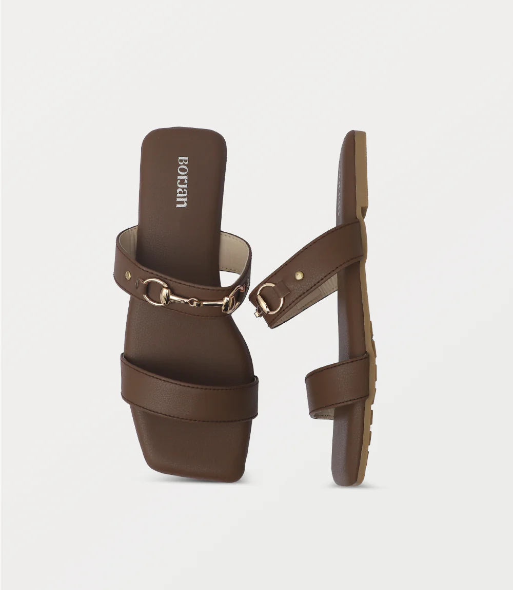 Women Slipper-DARK BROWN - Image 4