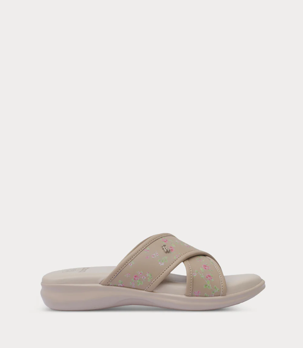 Women Comfort Slipper-BEIGE