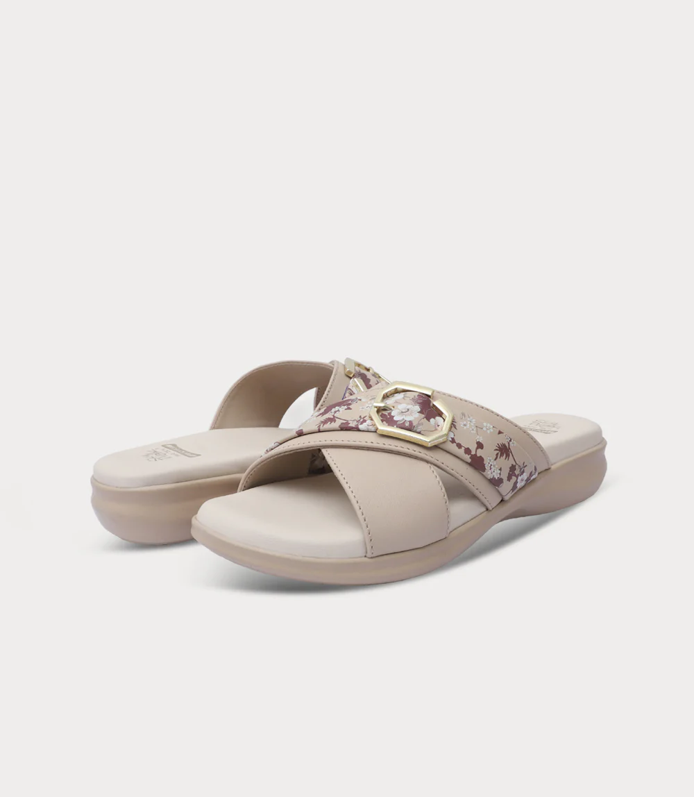 Women Comfort Slipper-FAWN - Image 3