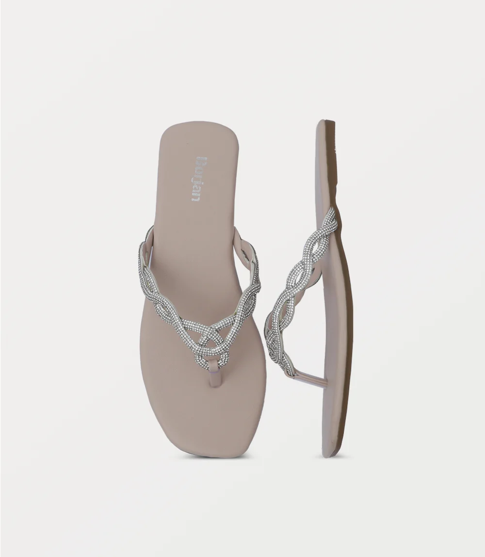 Women Chappal-IVORY - Image 4