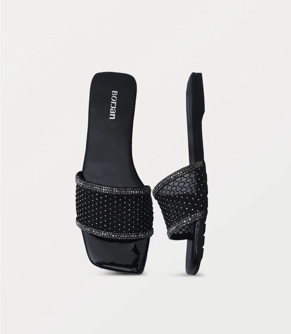 Women Slipper-BLACK - Image 4