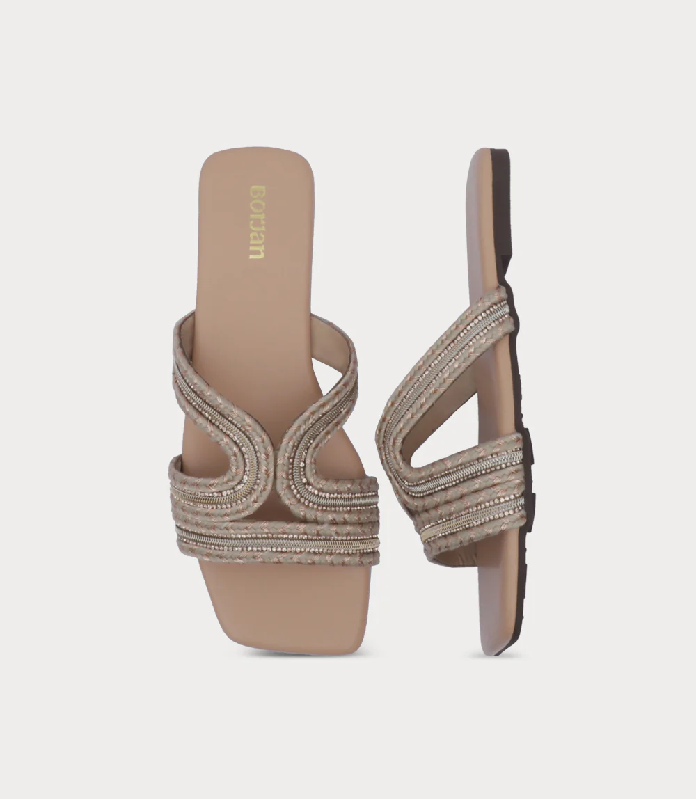 Women Slipper-CAMEL - Image 4