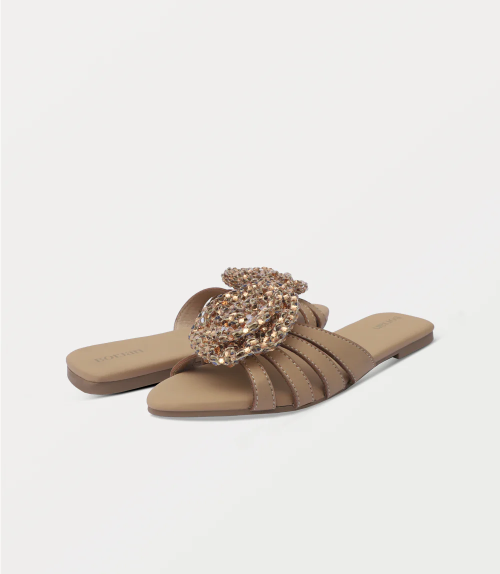 Women Slipper-BEIGE - Image 3