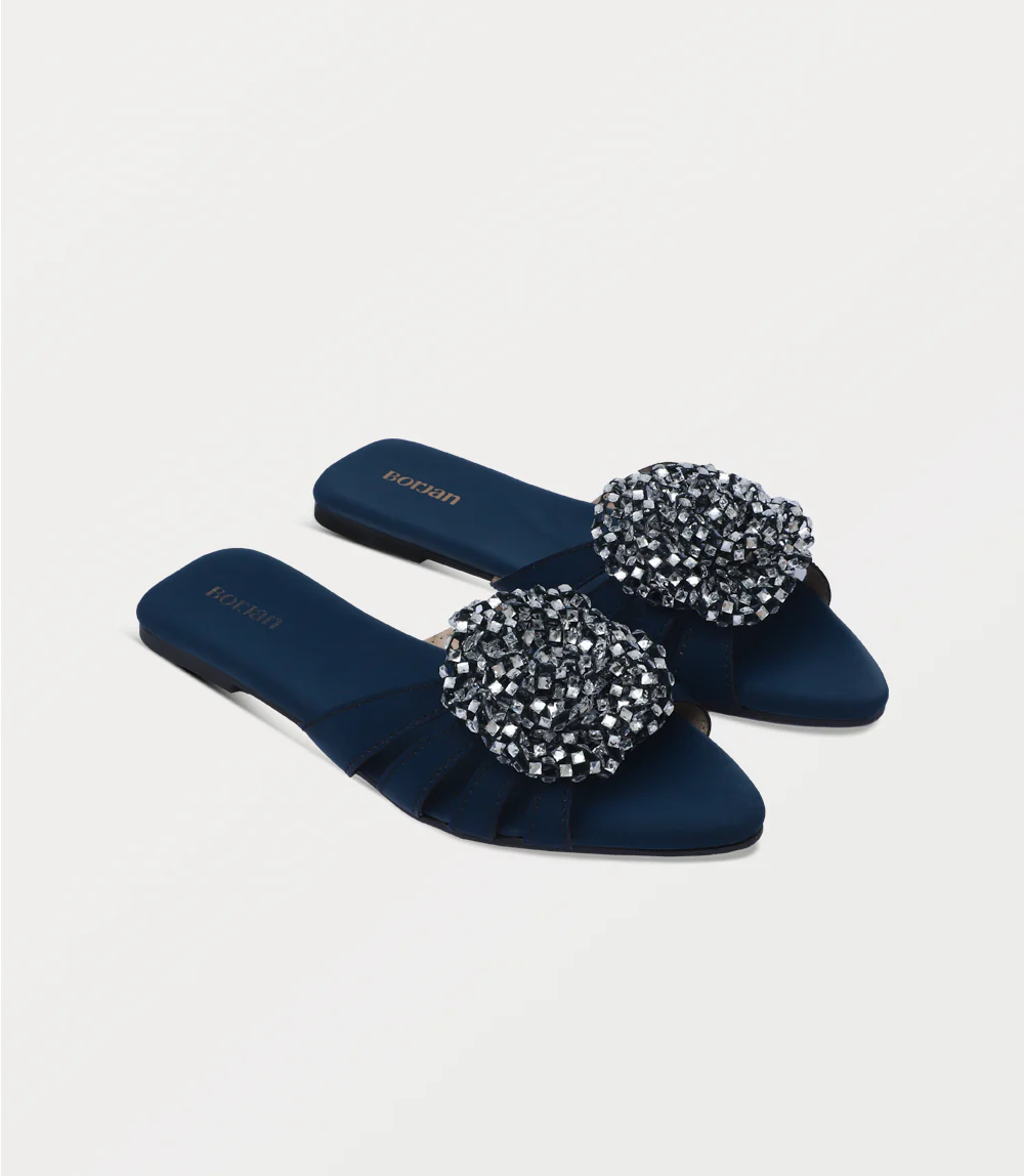 Women Slipper-TEAL - Image 2