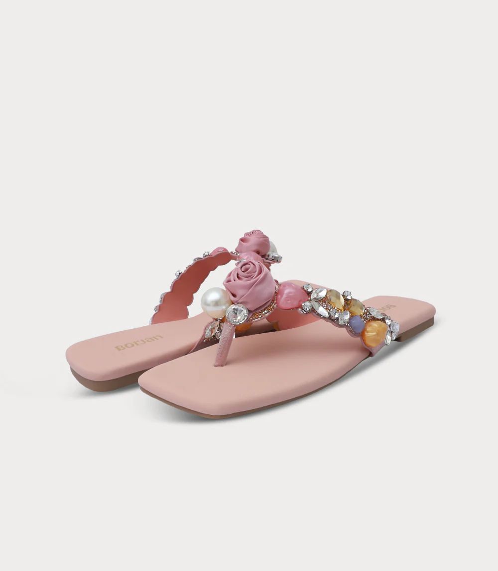 Women Chappal-TEA PINK - Image 3