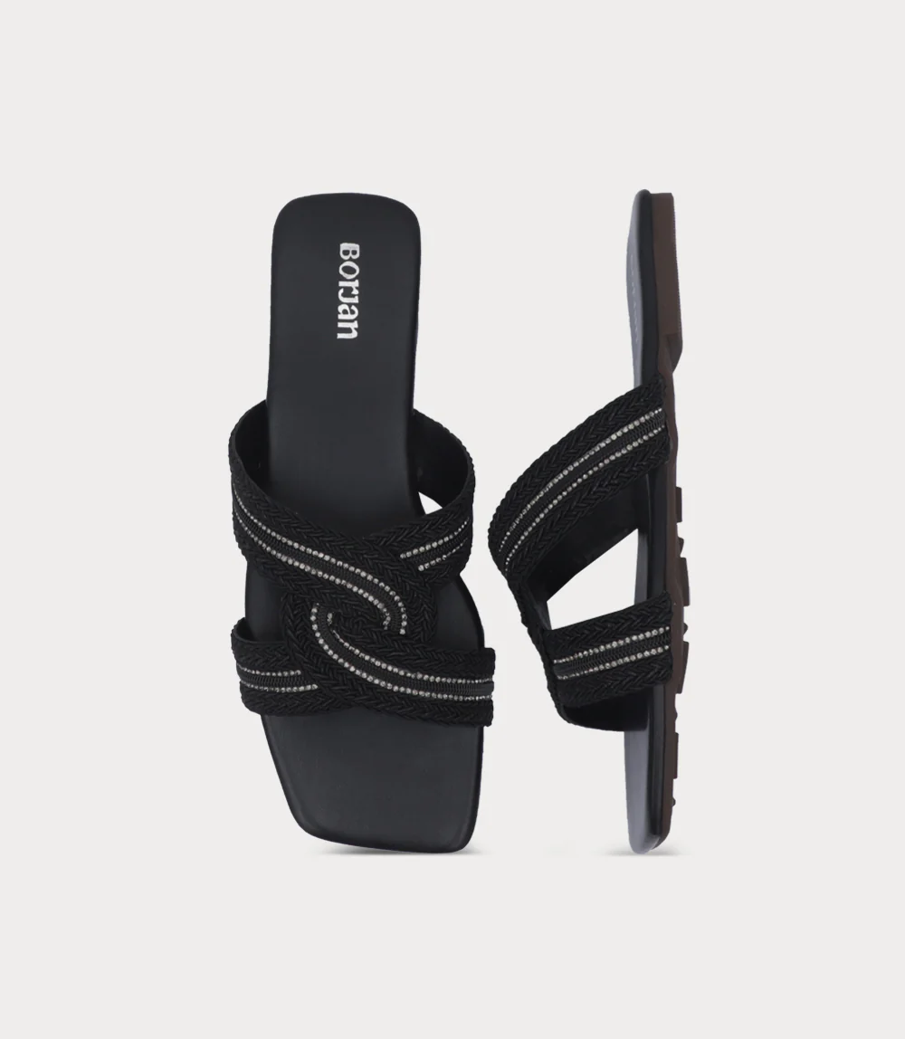 Women Slipper-BLACK - Image 4