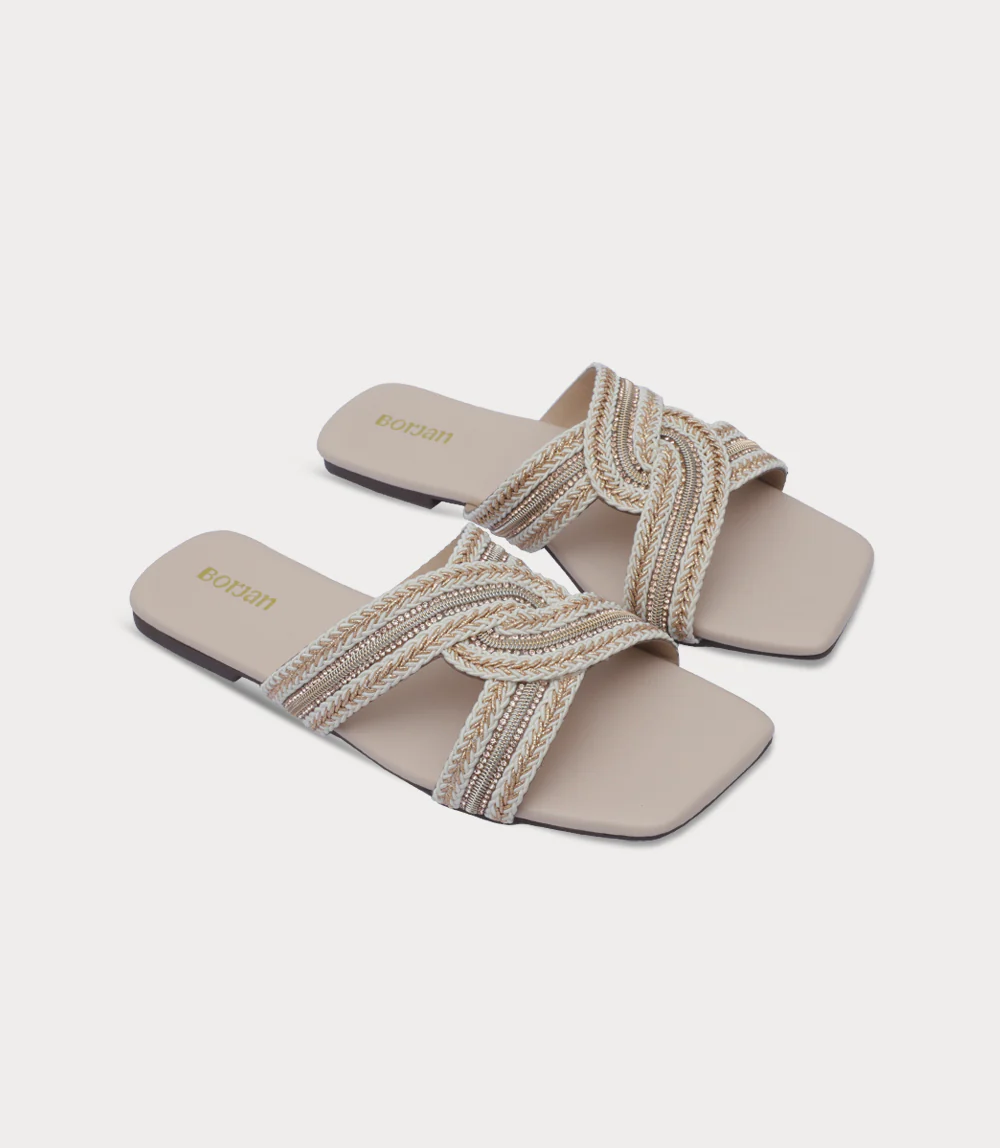 Women Slipper-IVORY - Image 2