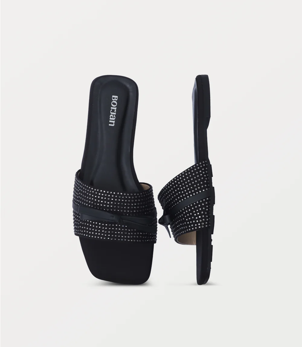 Women Slipper-BLACK - Image 4