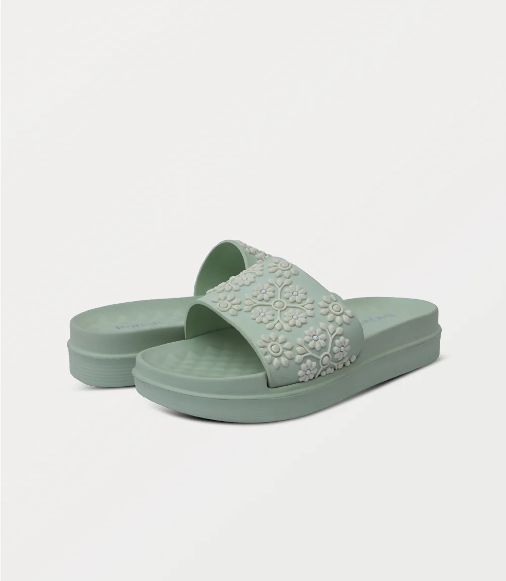 Women Casual Slipper-MINT - Image 3