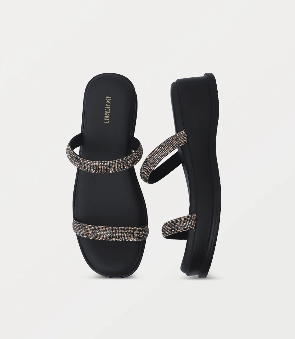 Women Comfort Slipper-BLACK - Image 4