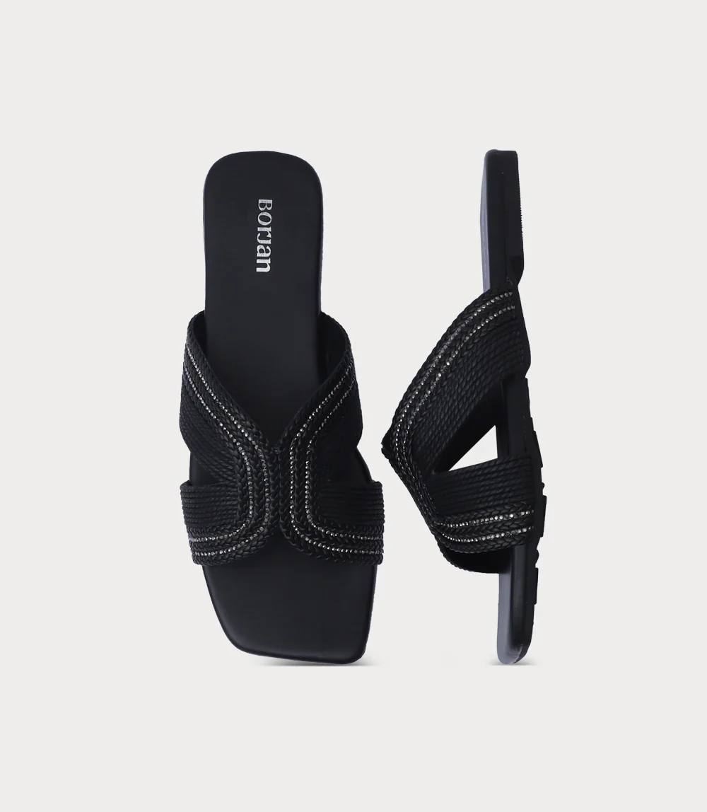 Women Slipper-BLACK - Image 4
