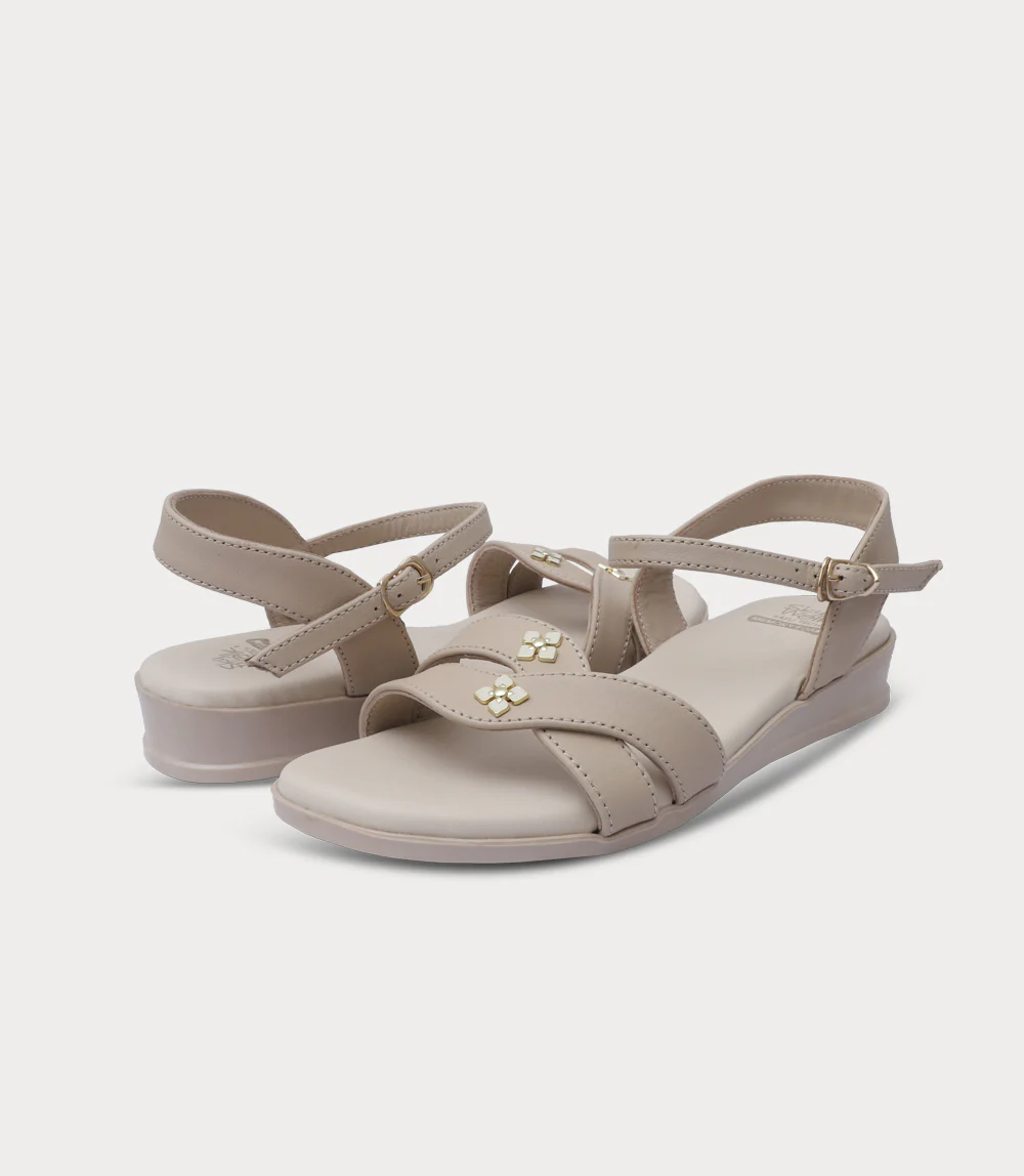 Women Comfort Sandal-FAWN - Image 3