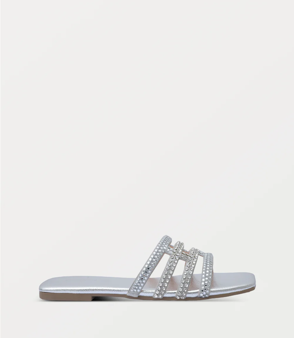 Women Slipper-SILVER