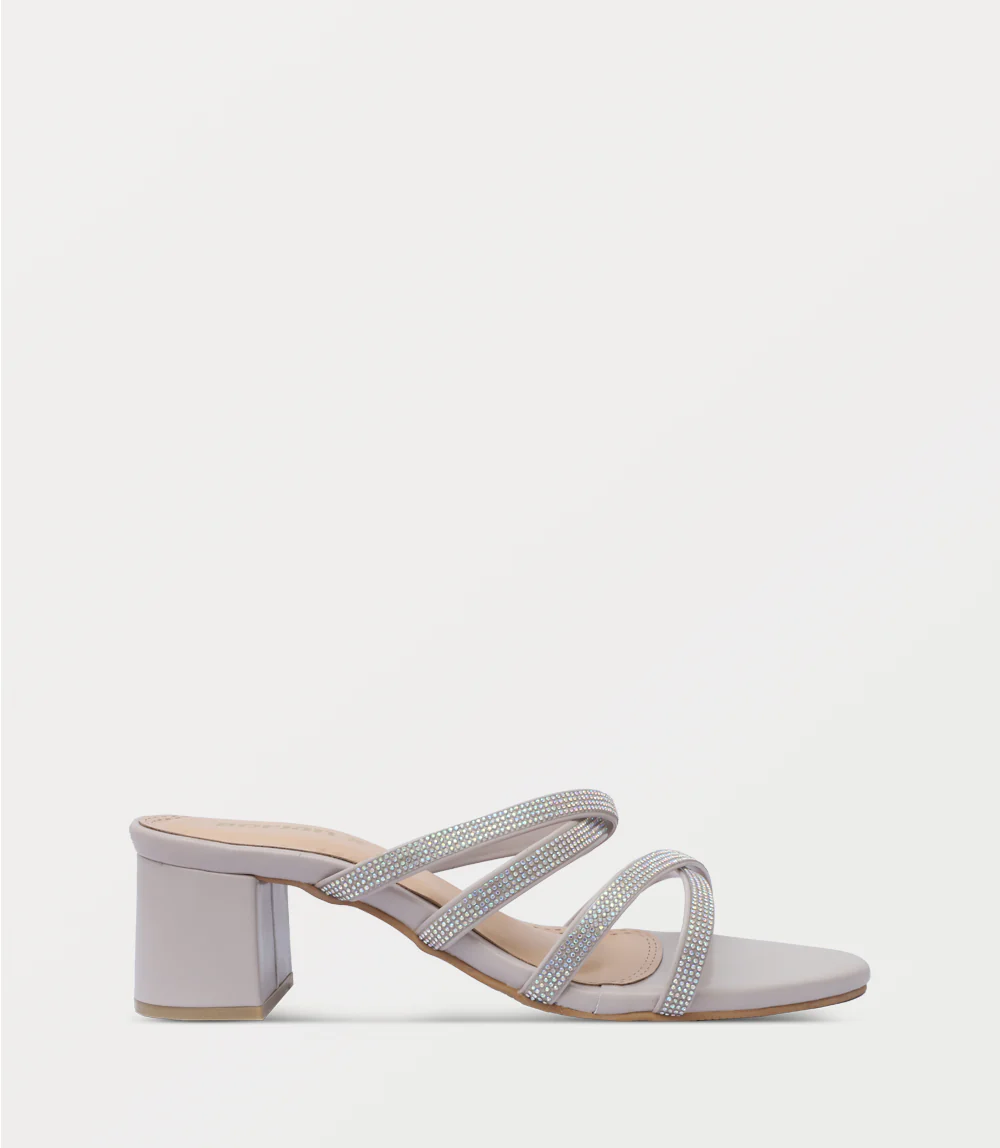Women Slipper Heels-TAUPE