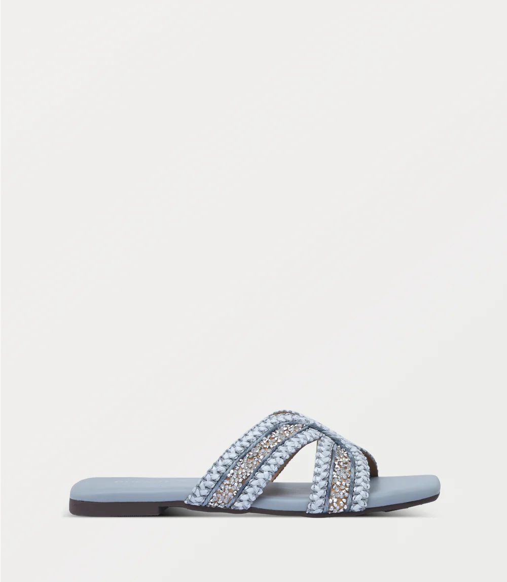 Women Slipper-ICE BLUE