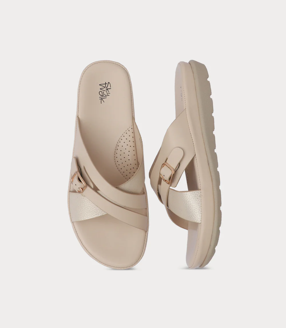 Women Comfort Slipper-IVORY - Image 4