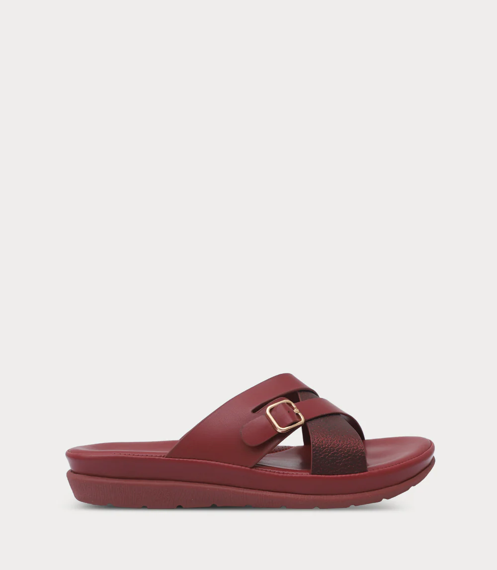 Women Comfort Slipper-MAROON
