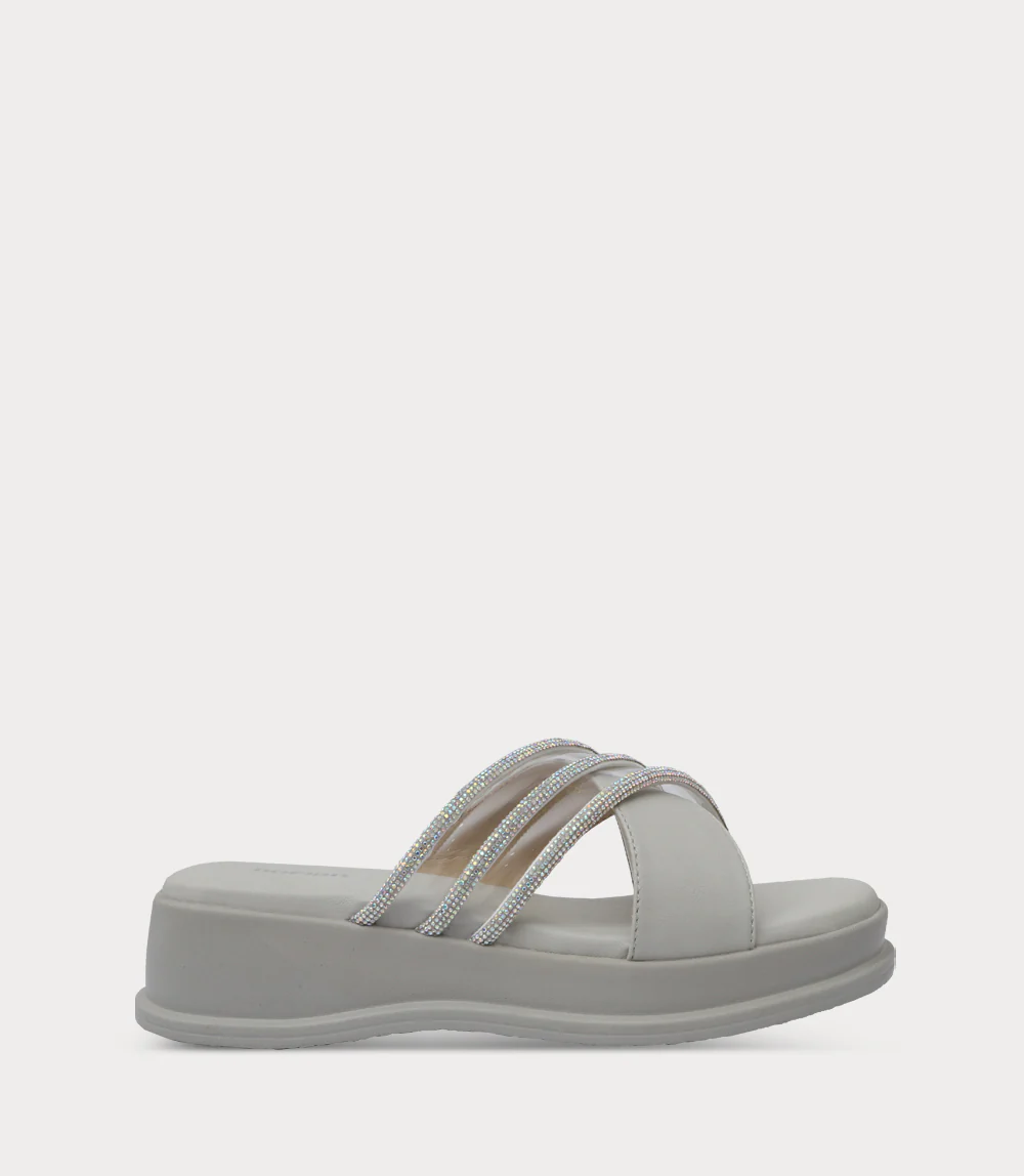 Women Comfort Slipper-GREY