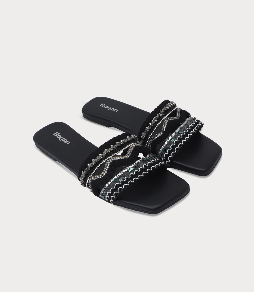Women Slipper-BLACK - Image 2
