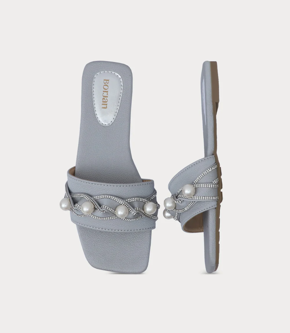 Women Slipper-GREY - Image 4