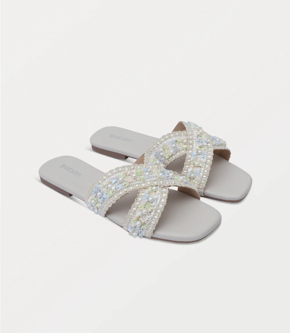 Women Slipper-IVORY - Image 2
