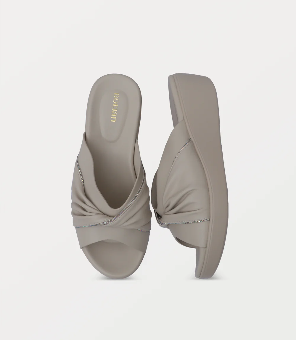 Women Comfort Slipper-L.BEIGE - Image 4