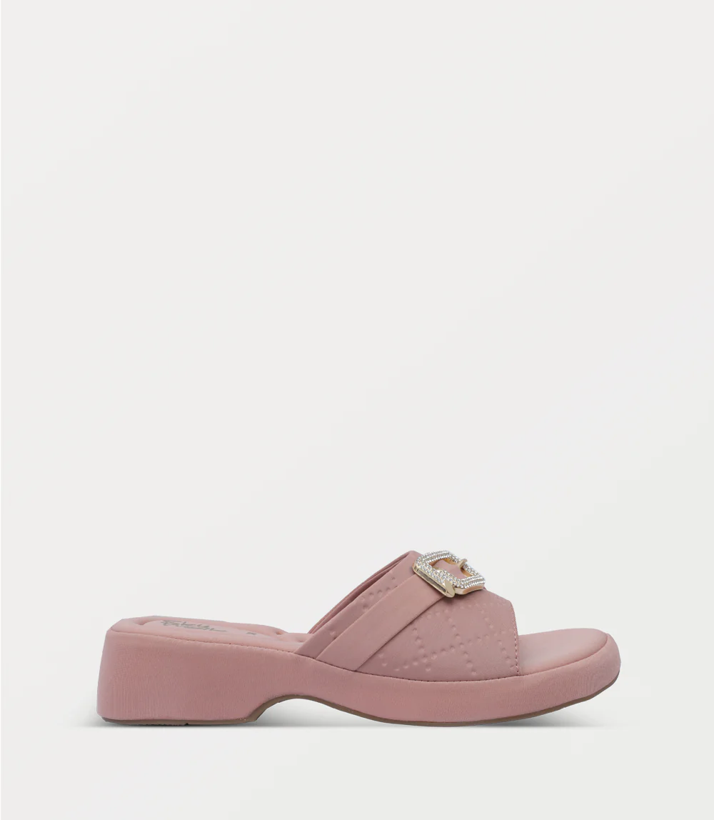 Women Comfort Slipper-PEACH