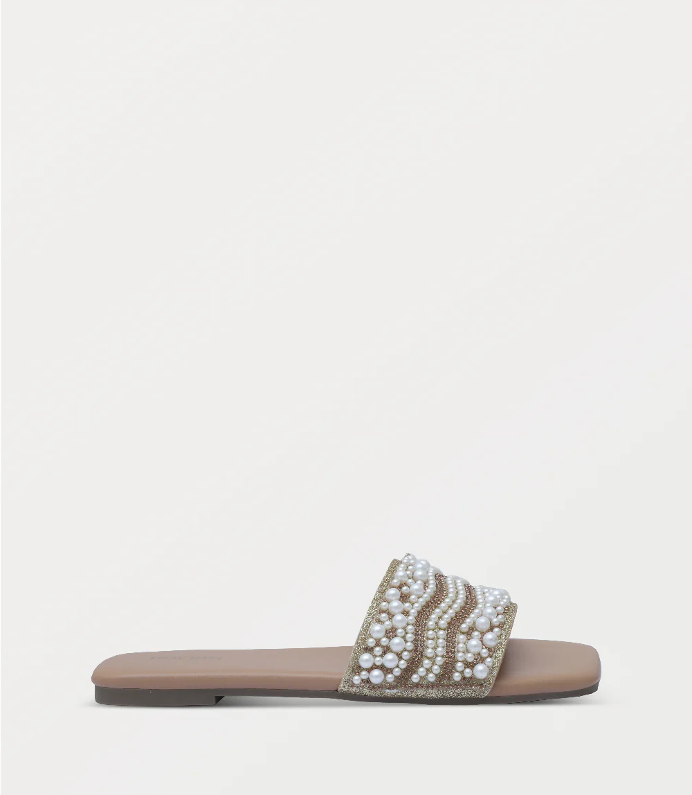 Women Slipper-GOLDEN
