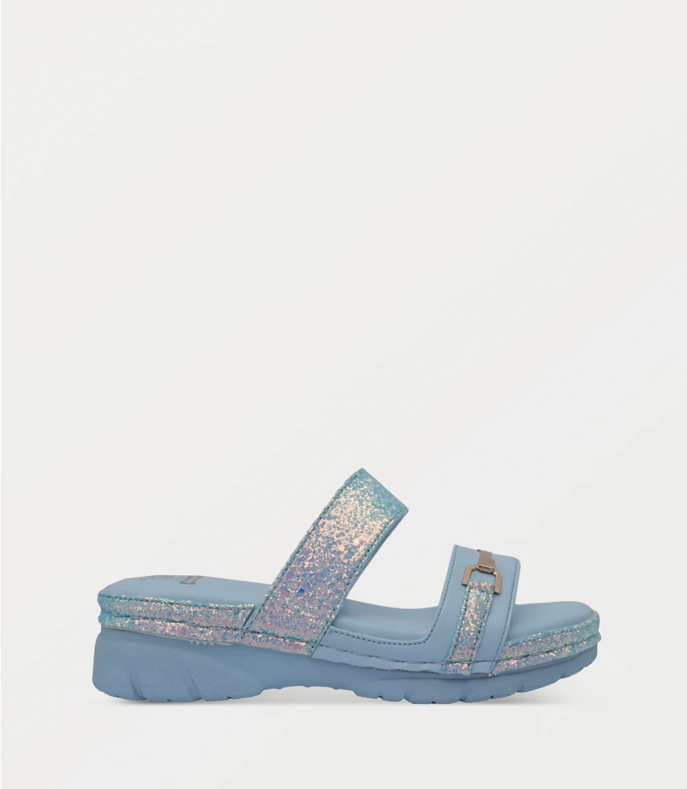 Women Comfort Slipper-SKY BLUE