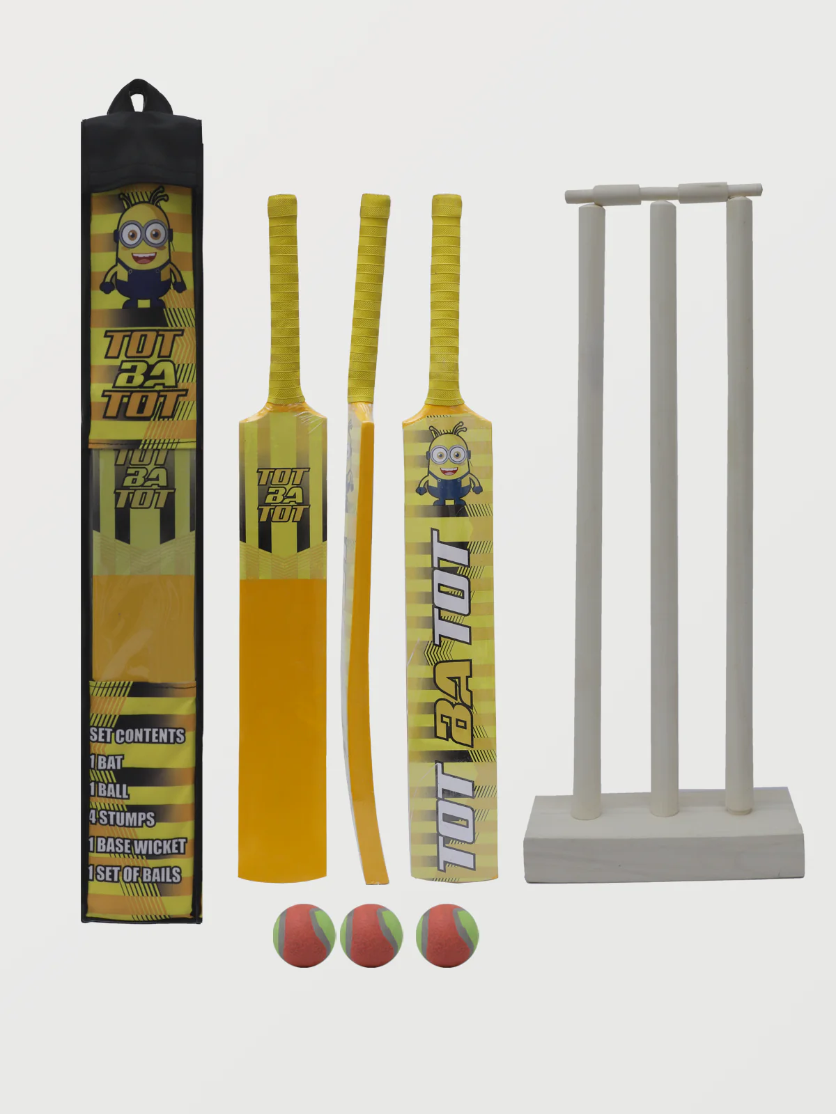 Kids Cricket Kit-YELLOW