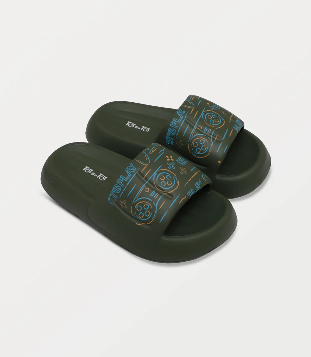 Boy Slipper-GREEN - Image 2