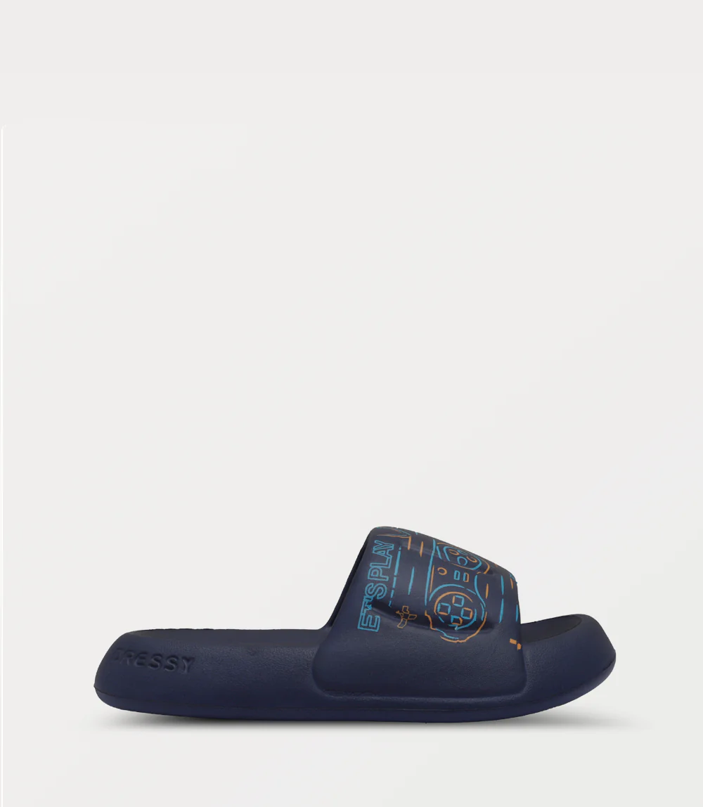 Boy Slipper-NAVY
