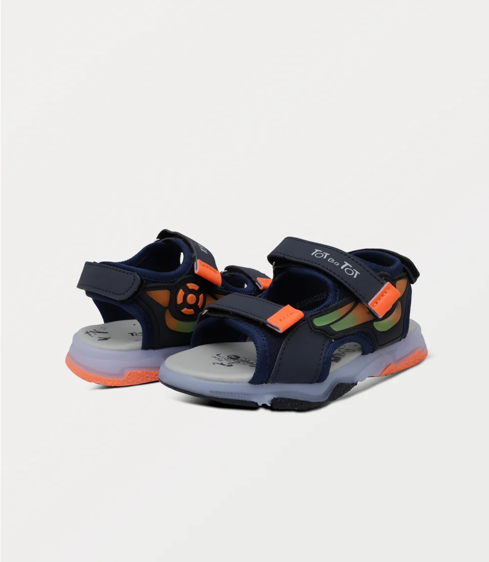 Boy Sandal-NAVY - Image 3