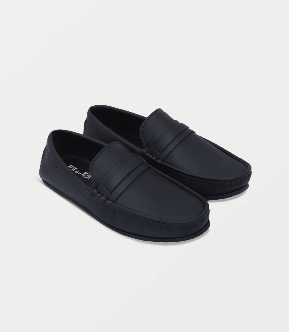 Boy Moccasin-NAVY - Image 2