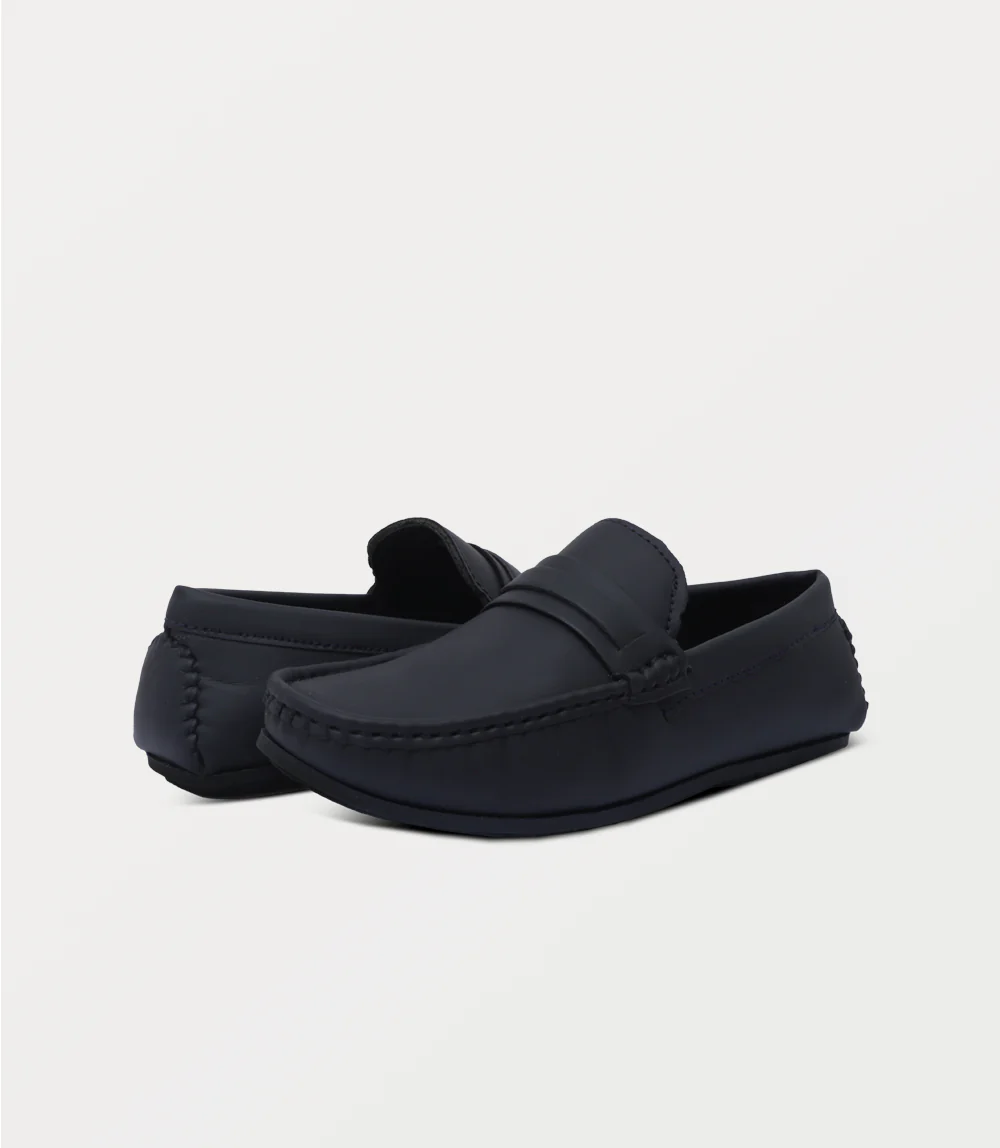 Boy Moccasin-NAVY - Image 3